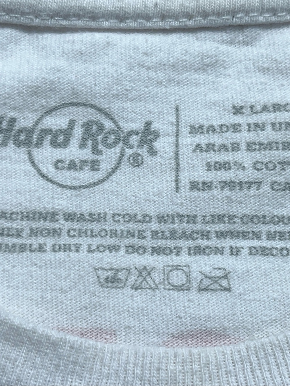 Hard Rock Cafe Japan T Shirt Mens Size XL White Red Cross Unite For Japan - Picture 5 of 11